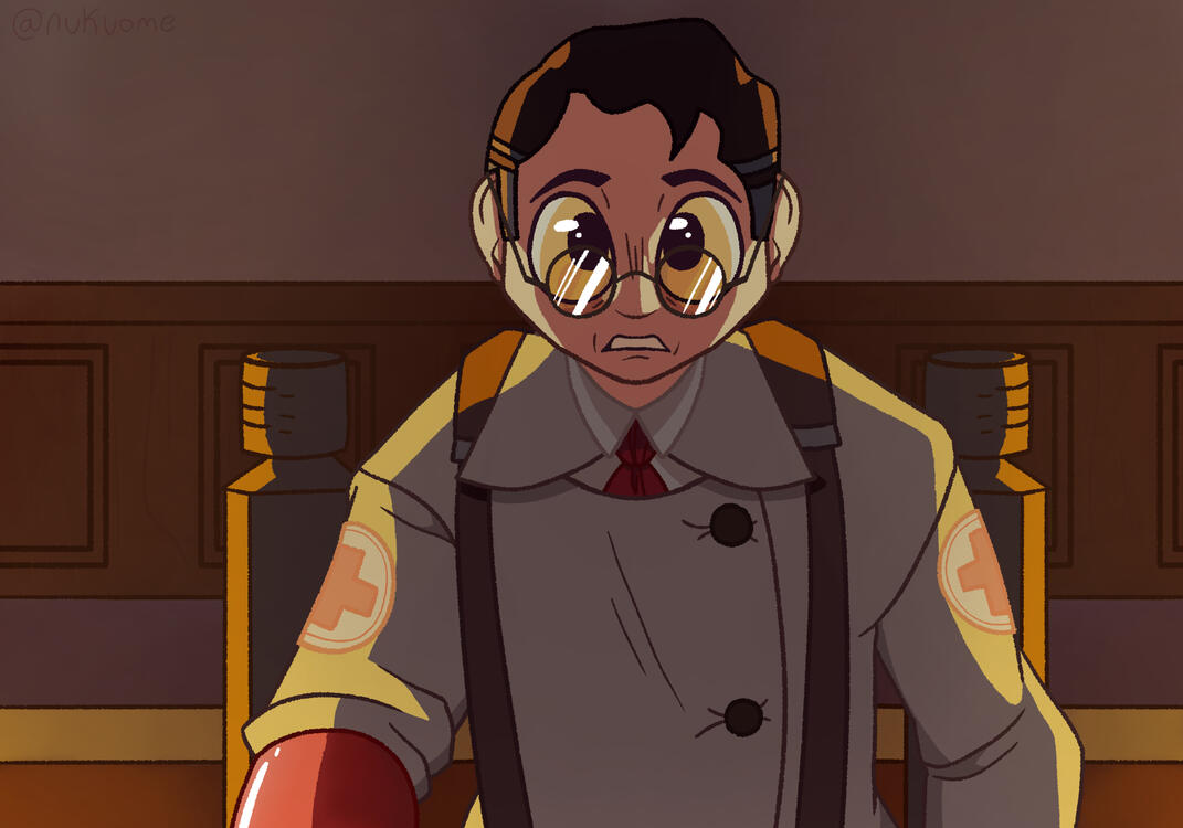 Medic Comic Panel Redraw - 2/5/23