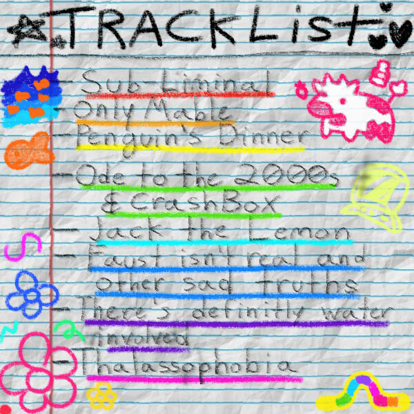 Fake CD Tracklist - 1/27/23