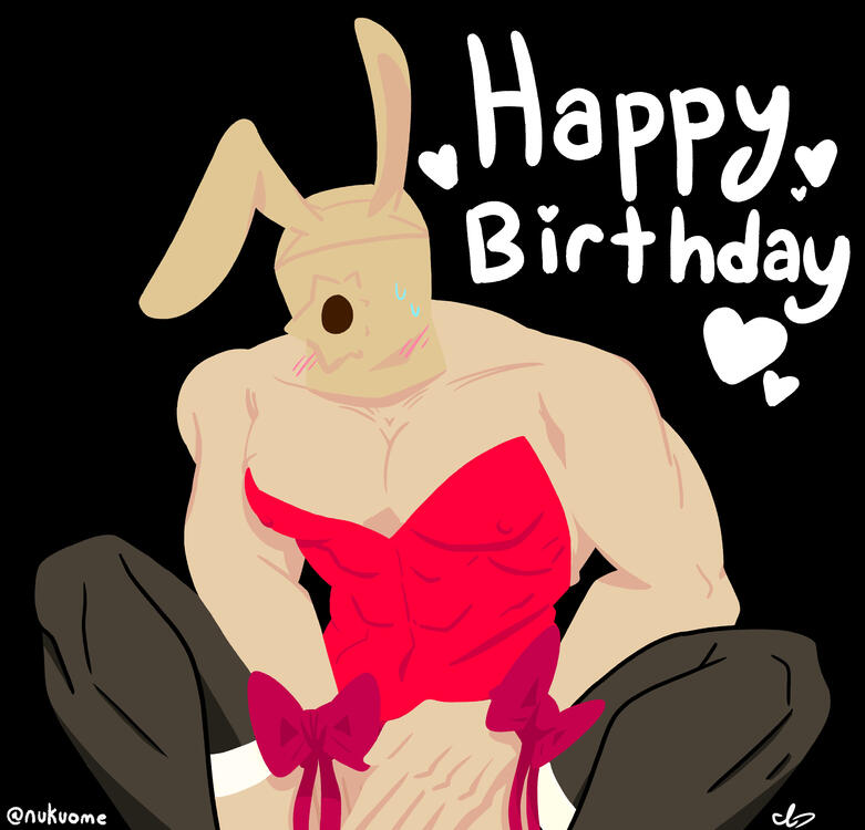 Faust Birthday Bunny (again) - 8/21/22